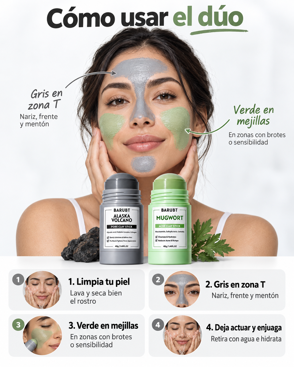 Ritual Arcilla™ — Dúo de Limpieza Profunda en 2 Pasos